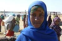 Hilfsgüterverteilung für Flüchtlinge in Melkadida