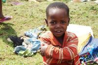 Fröhlichkeit ist in Uganda trotz schwerer Situation nicht ausgelöscht