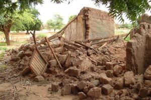 Die Flut zerstörte das Zuhause der Menschen. Foto: humedica