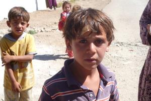 Auch den libanesischen Kindern ist die Angst ins Gesicht geschrieben. Foto: humedica/ Daria Napieraj