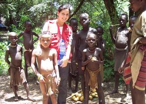 Medizinstudentin Susanne Hausmann war nach Madagaskar nun in Äthiopien bereits zum zweiten Mal mit humedica im Einsatz. Foto: humedica