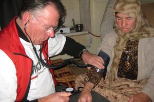 Der Krankenpfleger Klaus Ruhrmann hofft, wieder nach Syrien reisen zu können, wenn die Sicherheitslage das zulassen wird. Foto: humedica/Patrick Khamadi