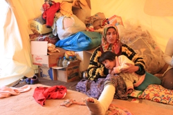 Prellungen, Knochenbrüche und Quetschungen gehören zu den vergleichsweise leichteren Verletzungen. Foto: humedica/Ruth Bücker