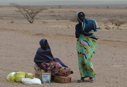 Der ausgebliebene Regen dörrte das Land aus und zerstörte die Lebensgrundlage von mehr als hunderttausend Menschen in Dschibuti. Foto: humedica/Nehemia