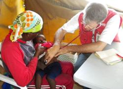 Dr. Markus Hohlweck ist als erfahrene Einsatzkraft im Erstteam nach Namibia gereist. Foto: humedica/Jörg Eich