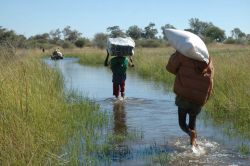 Bereits im Jahr 2009 erlebte Namibia schwere Überschwemmungen... Foto: humedica