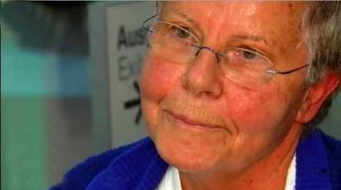 Dr. Irmgard Harms (humedica-Ärzteteam-Mitglied) auf dem Weg nach Japan. Foto: humedica