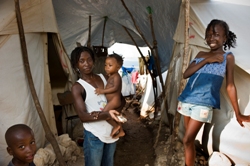 Besuchen Sie humedica in München auf dem Marienplatz und erfahren Sie mehr über die momentane Situation in Haiti. Foto: Thomas Grabka (grabka-fotografie.de)