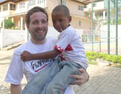 Florian Klinner machte sich in Brasilien am Ort ein Bild von der Lage nach den verheerenden Erdrutschen. Foto: humedica