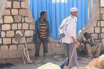 Die Geschichte hinter dem Bild: Warten auf Arbeit in Jijiga