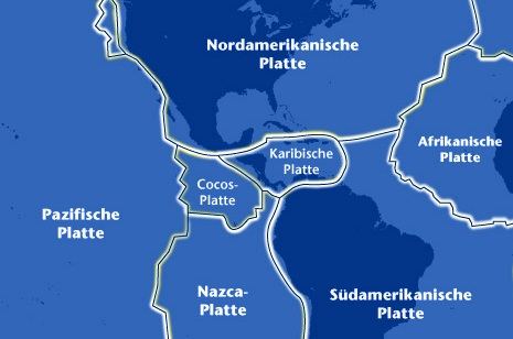 Liegen Länder auf Bruchlinien, treten Erdbeben besonders häufig und heftig auf - wie in Haiti. Kartographie: Lars Mohri für Moricante