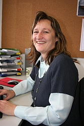 Annett Michael war seit 2003 Teil des humedica-Teams in der Hauptzentrale Kaufbeuren. Foto: humedica/Joachim Panhans