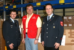 Die Freiwillige Feuerwehr Kaufbeuren hilft nicht nur wenn es brennt. Foto: humedica/Ruth Bücker