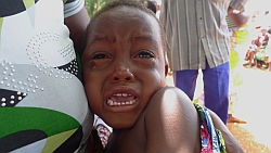 Mehr als 1000 Patienten, darunter unzählige Kinder, konnte das humedica-Einsatzteam in Benin bisher behandeln. Foto: humedica/Robert Wunderlich