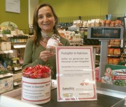 Sämtliche Schokoherzen der Aktion konnten als Dankeschön für eine Spende vergeben werden. Foto: Alexander Worms