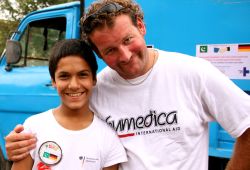 Drei Monate in Pakistan für humedica im Einsatz: Koordinator Simon Gelzenleuchter. Foto: humedica