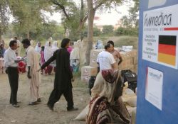 Die Hilfsleistungen von humedica und Nehemia bringen den Flutopfern neue Hoffnung. Foto: Volker Baumann