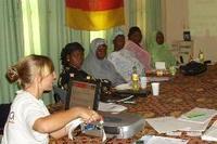 Training mit Gesundheitsarbeitern des Distriktes war großer Erfolg