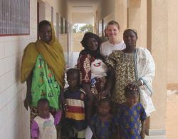 Krankenschwester Jennifer Gerstendorf engagierte sich beherzt für die Patienten in Kollo. Foto: humedica
