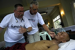 Rund 850 Menschen haben sich in der humedica-Datenbank für Einsätze registrieren lassen. Foto:Jens Grossmann