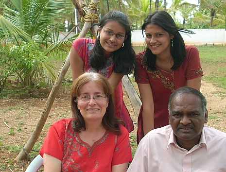 Ulrike Kern leitet gemeinsam mit ihrem Mann, Pastor Louis Paul Kern, das PENIEL SOCIAL INSTITUTE. Das Ehepaar hat zwei Töchter und einen Sohn. Foto: privat