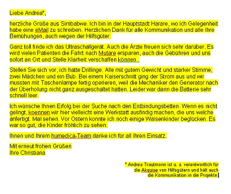 Simbabwe: Konkrete Hilfe und große Hoffnung für ein Land am Abgrund