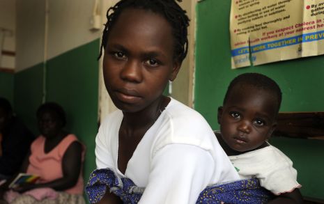 Dankbar für die nötige Hilfe im Krankenhaus. Foto: humedica/Großmann