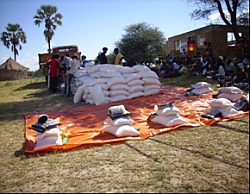 Rund 16.000 betroffene Menschen konnte humedica mit unterschiedlichen Hilfsgütern beschenken. Foto: humedica/Janika Simon