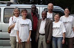 Dieses engagierte Team trotzte allen widrigen Umständen und Schwierigkeiten in Äthiopien. Foto: humedica