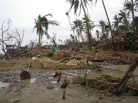Die Ausmaße der Verwüstung sind mit denen des Tsunami vergleichbar. Foto: humedica