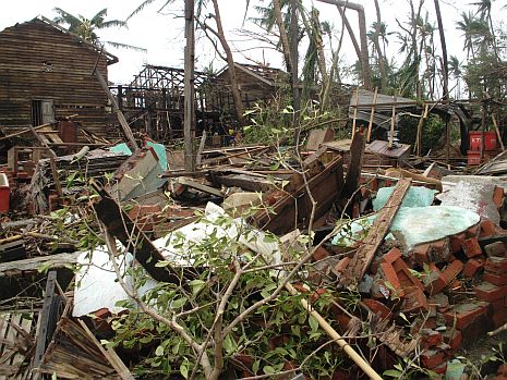 Es wird noch Monate dauern, bis die Schäden beseitigt sind. Foto: humedica