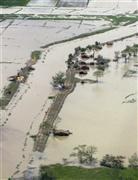 Weite Teile der Region Yangon stehen unter Wasser. Foto: alertnet.org/Reuters