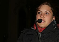 Kathrin Müller erzählte von ihren Erlebnissen in Peru. Foto: humedica