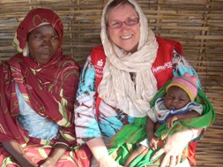 Landesdirektorin Silvia Gonzalez wird definitiv im Sudan verbleiben, um die Hilfe fortzuführen. Foto: humedica