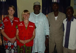 Besuch beim Gouverneur der Region Tillaberi. Foto: humedica
