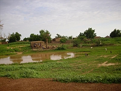 Auf dem Weg zur Klinik in Kollo. Foto: humedica