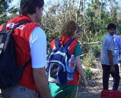 Hilfe ist unterwegs. Foto: Dieter Schmidt