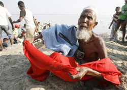 Nahrungsmittelknappheit und kein Zugang zu sauberem Trinkwasser - die Situation im Katastrophengebiet wird immer dramatischer. Foto: REUTERS