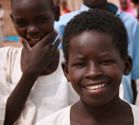 Sudan: Schulstunde im Flüchtlingslager