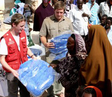 Verteilung von Mosquitonetzen