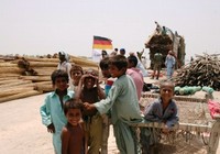 Erste Hilfsgüter verteilt