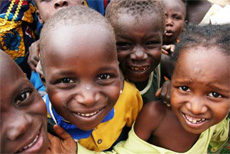 Kinder stehen im Fokus der humedica-Hilfe; sie profitieren auch von der Verteilung in Niger.