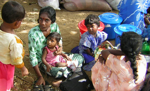 Nach dem Tsunami eine Hungersnot