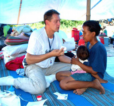 humedica-Team in Indonesien