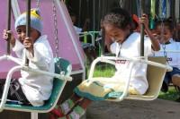 Mit dem Bus in Richtung Vergnügen