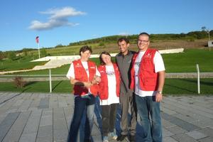 Das gesamte Einsatzteam vonhumedicamit Frau Dr. Kranen-Sutter links im Bild. Foto:humedica