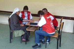Viele Frauen nehmen das Angebot der Untersuchung durch diehumedica-Ärzte dankbar an. Foto:humedica