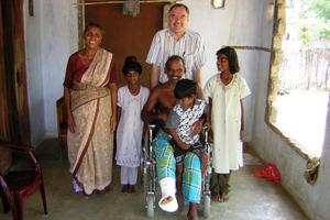 Nach der Tsunami-Katastrophe in Sri Lanka rief Wolfgang Groß dashumedica-Patenschaftsprogramm ins Leben. Foto:humedica