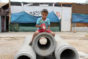 Das triste Leben im Flüchtlingslager. Foto:humedica