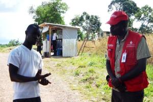 Einer der beiden Pfleger, die Ebola überlebten. Foto: humedica